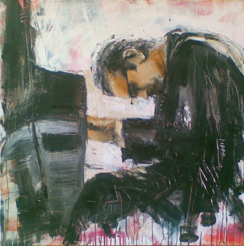 Bill Evans 100x100cm Bill Evans